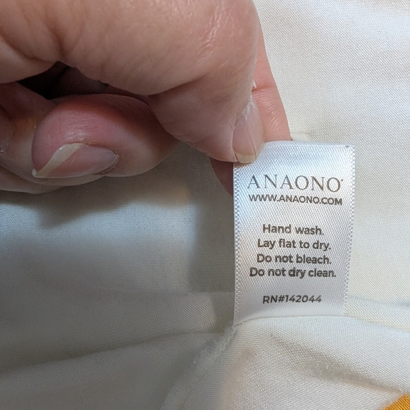 AnaOno Mastectomy Pocketed Lace Camisole Bra Ivory Size Medium - Picture 6 of 6